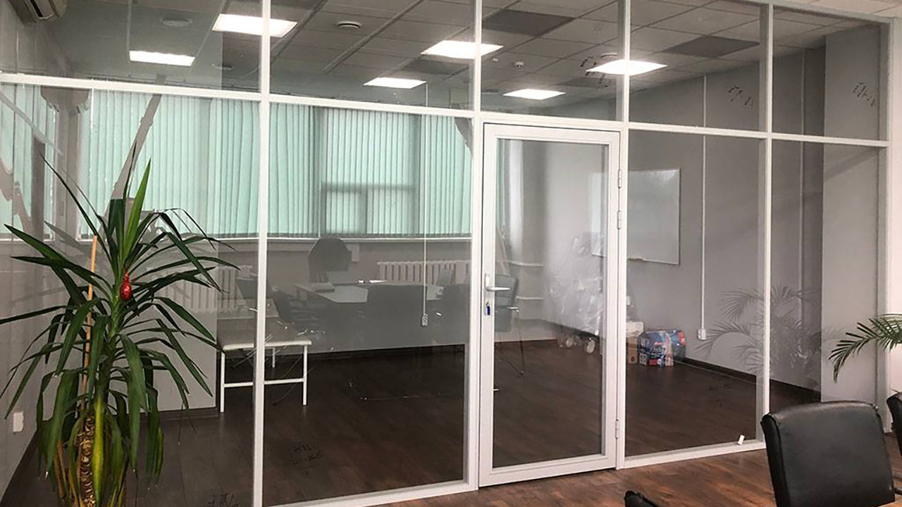 Стеклянные двери - проект 1