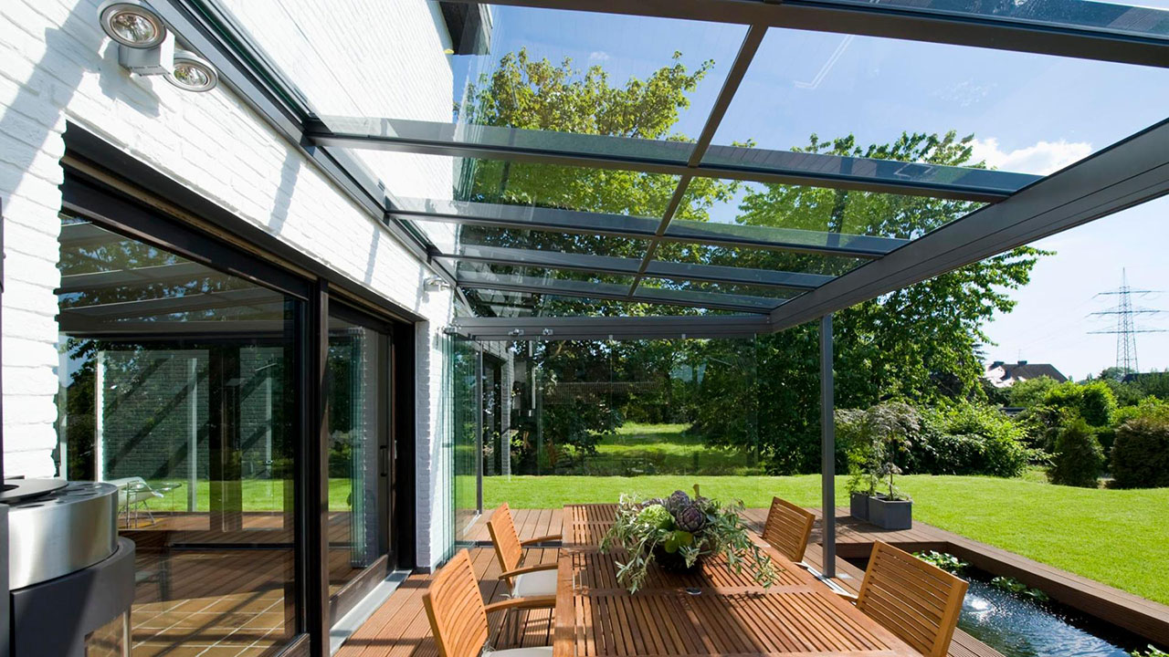 Стеклянные крыши и козырьки - проект 5