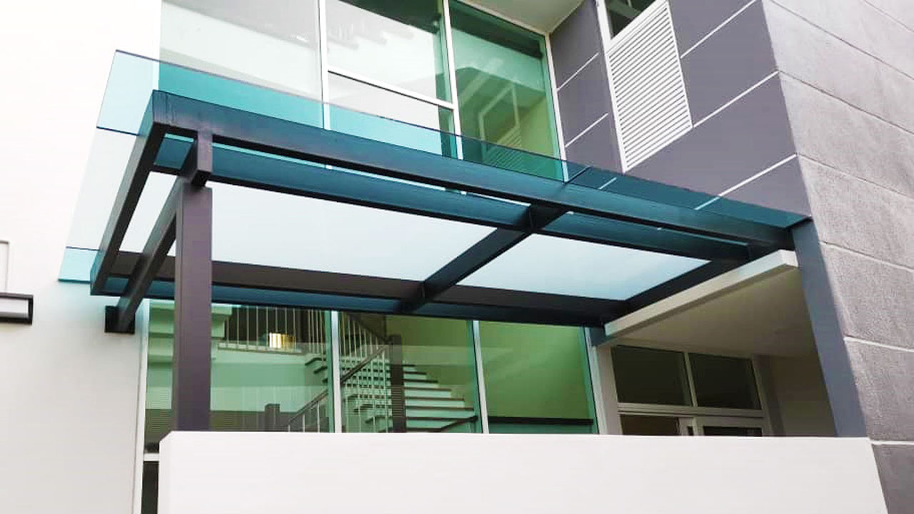 Стеклянные крыши и козырьки - проект 12