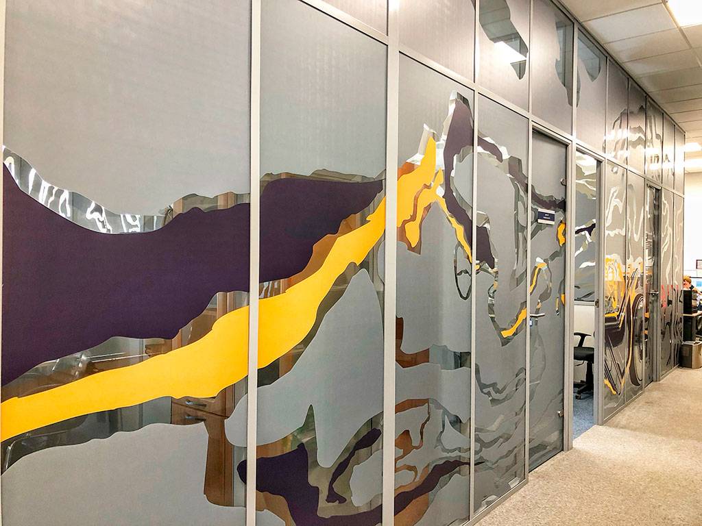 Стеклянные перегородки - проект 12