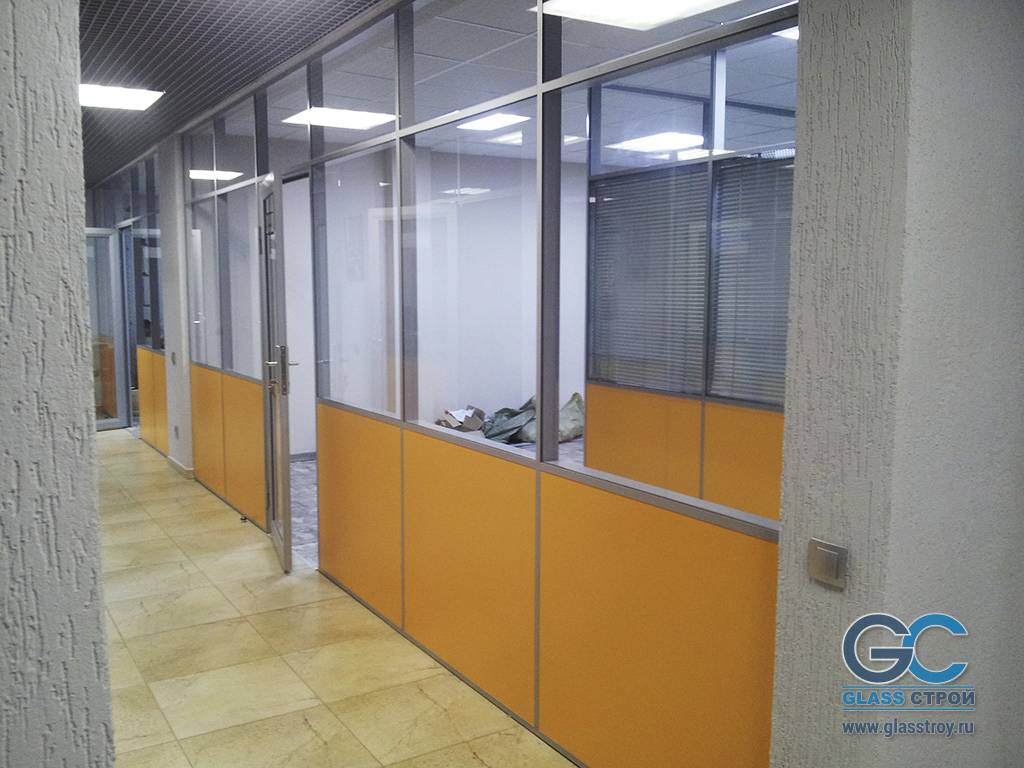Стеклянные перегородки - проект 16