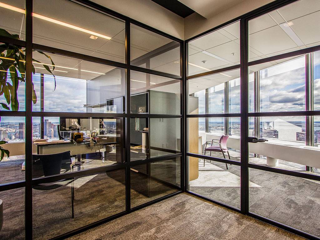 Стеклянные перегородки - проект 17