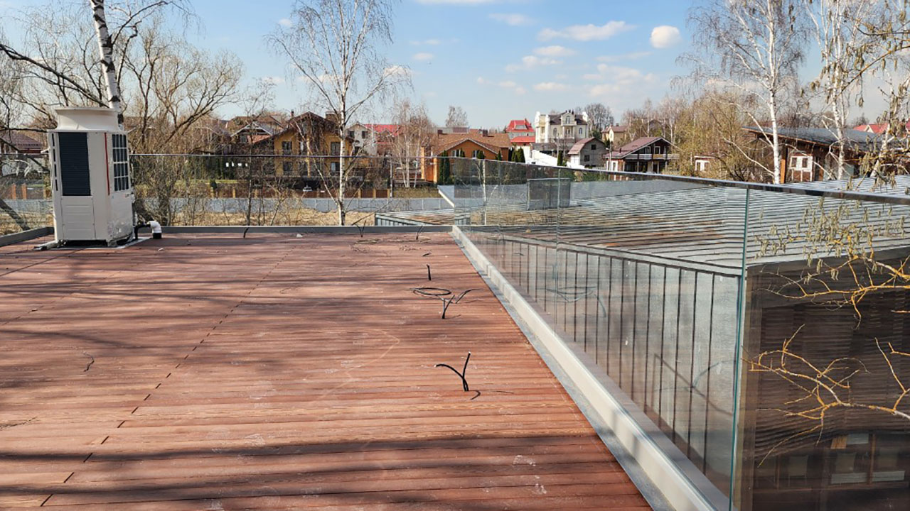 Стеклянные ограждения - проект 1