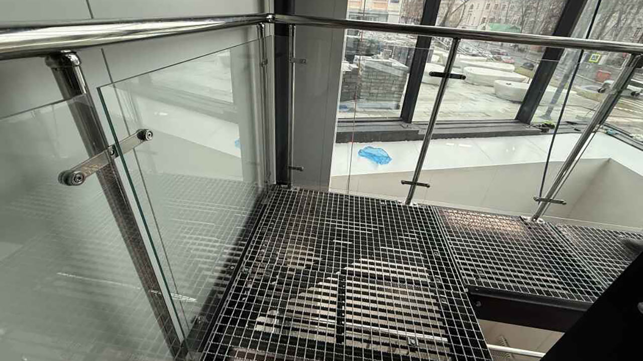 Стеклянные ограждения - проект 3