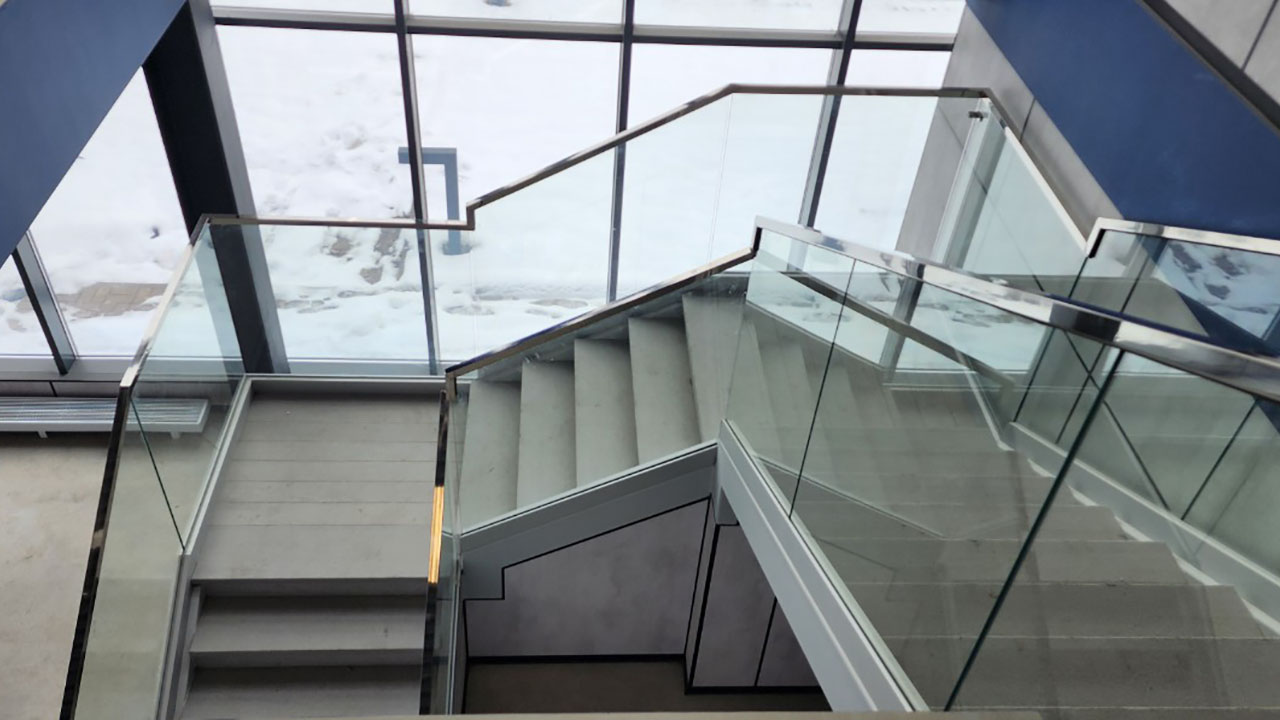 Стеклянные ограждения - проект 6