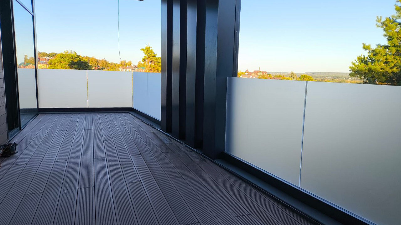 Стеклянные ограждения - проект 16